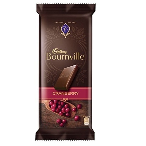 Cadbury Bournville Cranberry: 80 Gm