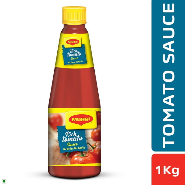 Maggi Rich Tomato No Onion No Garlic Sauce - 1 Kg