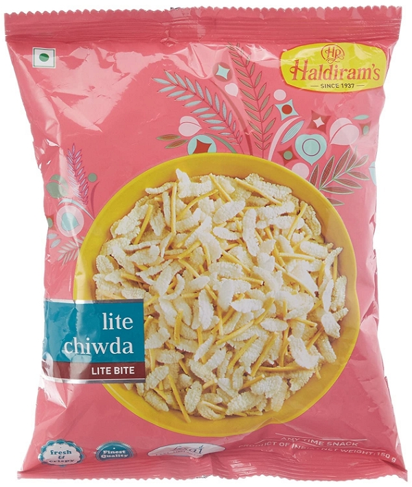 Haldiram Lite Chiwda: 200 Gm
