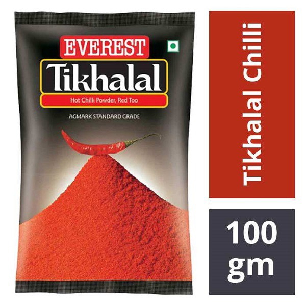 Everest Tikhalal Chilli Powder - 100 Gm