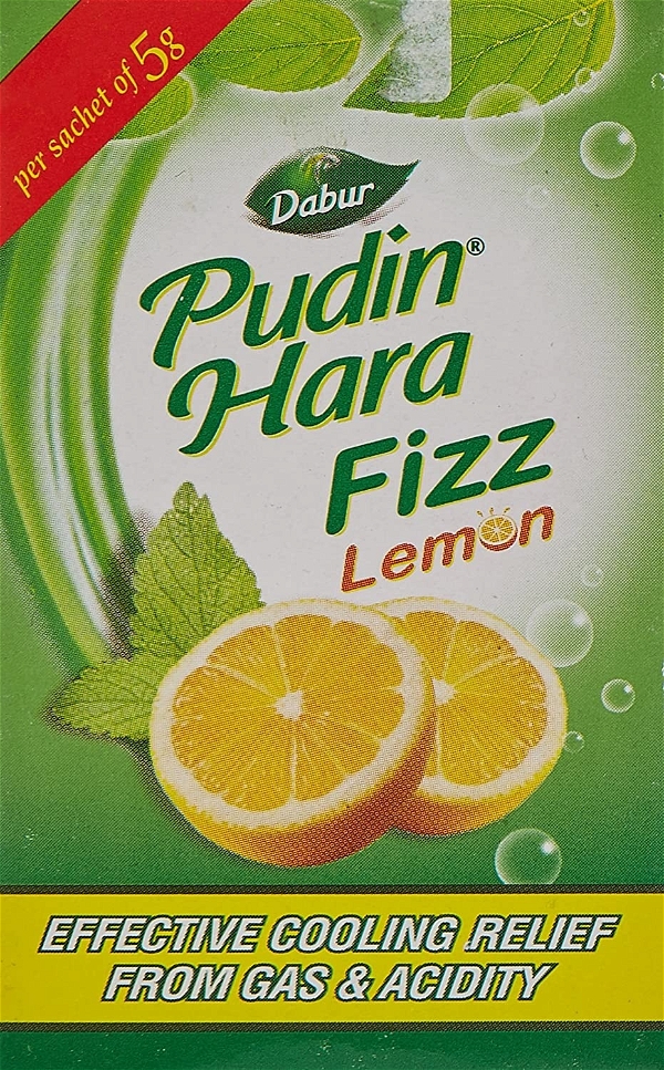 Dabur Pudin Hara Fizz : 5 Gm Pack of 6