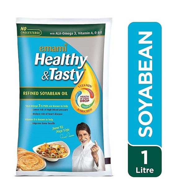 Emami Healthy & Tasty Soyabean Oil - 1 L