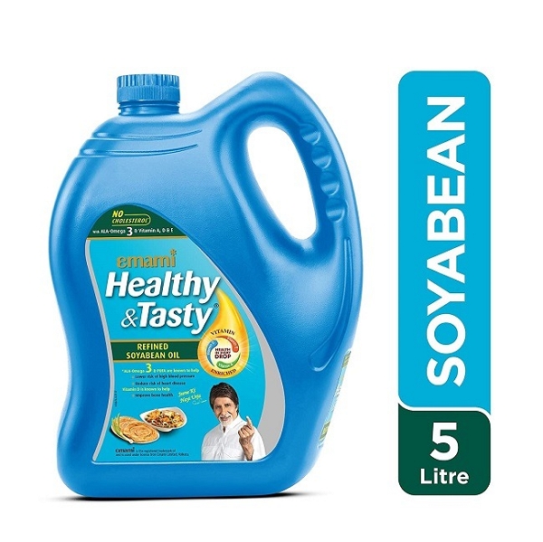 Emami Healthy & Tasty Soyabean Oil - 5 L