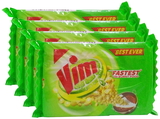 Vim Dishwash Bar - 4 x 90Gm