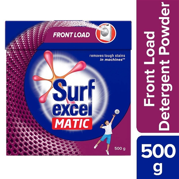Surf Excel Matic Front Load Detergent Powder - 500 Gm