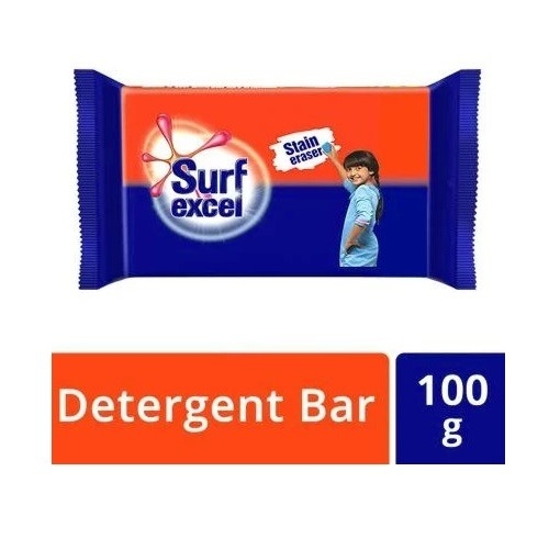 Surf Excel Detergent Bar - 100 Gm