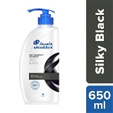 Head & Shoulders Anti-Dandruff Silky Black Shampoo - 650 Ml