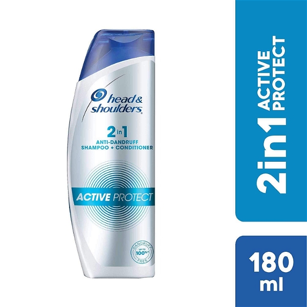 Head & Shoulders 2-in-1 Active Protect Shampoo+Conditioner - 180 Ml