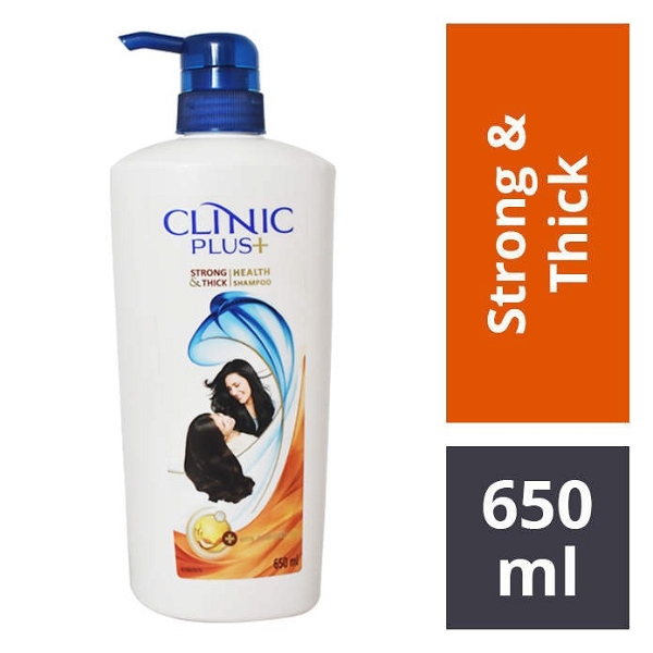 Clinic Plus Strong & Extra Thick Shampoo - 650 Ml