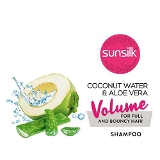 Sunsilk Coconut Water & Aloe Vera Volume Hair Shampoo - 195 Ml