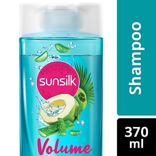 Sunsilk Coconut Water & Aloe Vera Volume Hair Shampoo - 370 Ml