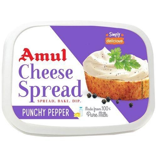 Amul Cheese Spread Pepper: 200 Gm
