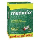 Medimix Ayurvedic Classic 18 Herbs Soap - 4 x 125 Gm