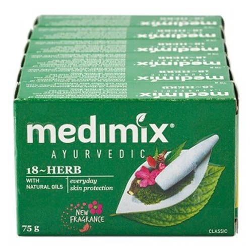 Medimix Ayurvedic Classic 18 Herbs Soap - 5 X 75 Gm