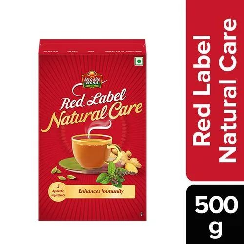 Brooke Bond Red Label Natural Care Tea - 500 Gm