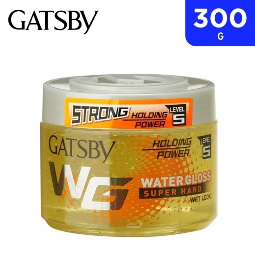 Gatsby Water Gloss Super Hard - Yellow: 300 Gm