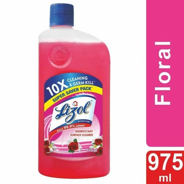 Lizol Disinfectant Surface Cleaner - Floral - 975 Ml