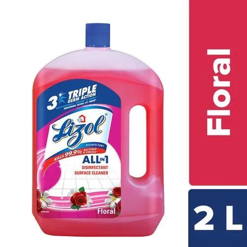 Lizol Disinfectant Surface Cleaner - Floral - 2 Ltr
