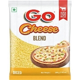 Gowardhan Go Mozzarella Pizza Blend Cheese  - 200 Gm