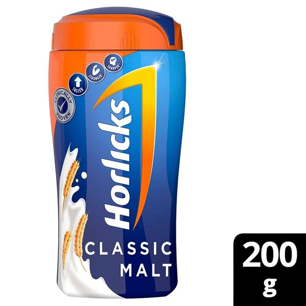 Horlicks Classic Malt - 200 Gm