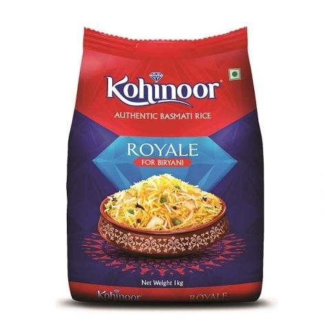 Kohinoor Royale Authentic Biryani Basmati Rice - 500 Gm