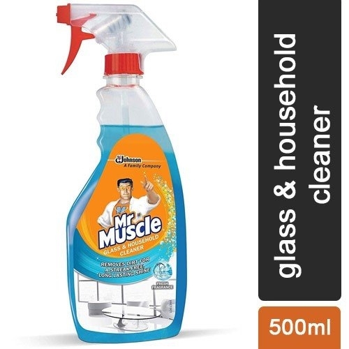Mr. Muscle Glass & Household Cleaner: 500 Ml