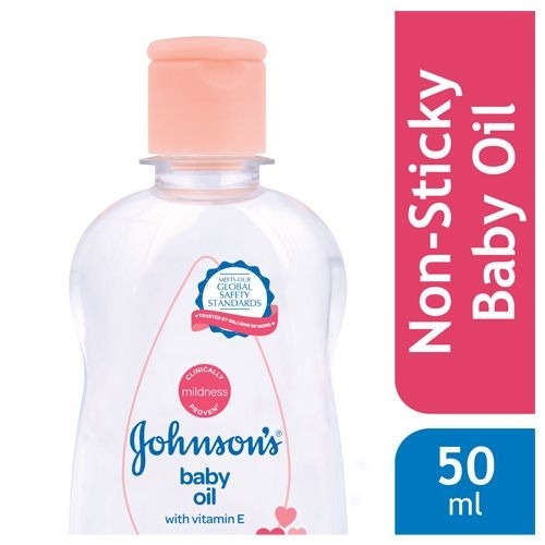 Johnson Baby Oil with Vitamin E - 50 Ml