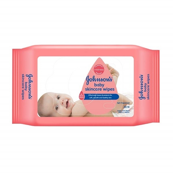 Johnson Baby Skincare Wipe - 20 Wipes