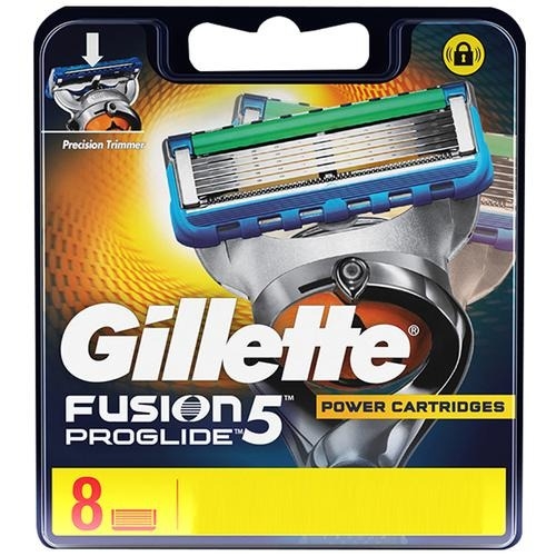 Gillette Fusion Proglide Cartridges - 8 Units