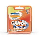 Gillette Fusion Power Cartridges - 4 Units
