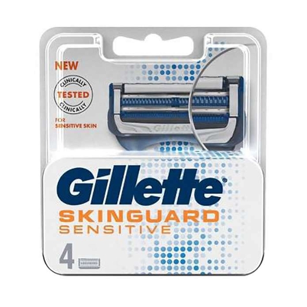 Gillette Skinguard Sensitive Cartridge - 4 Units