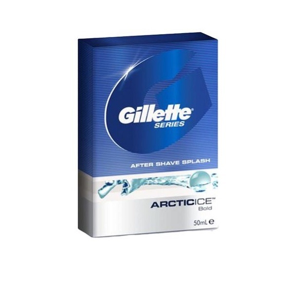 Gillette After Shave Splash - Arctic Ice - 50 Ml
