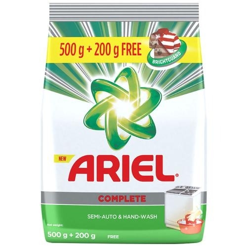 Ariel Complete Detergent - 500 Gm + 200 Gm Free