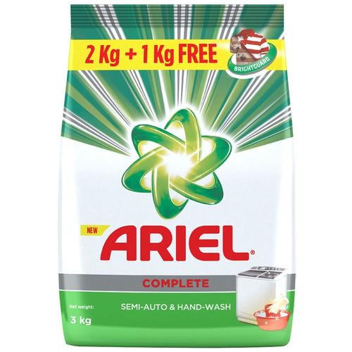 Ariel Complete Detergent - 2 Kg + 1 Kg Free