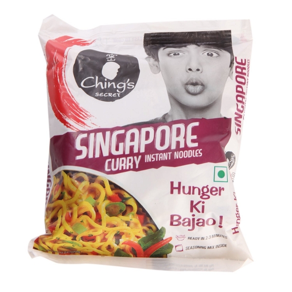 Ching Singapore Curry Instant Noodles - 60 Gm