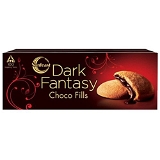Sunfeast Dark Fantasy Choco Fills Cookies: 75 Gms