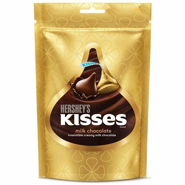 Hershey Kisses Milk Chocolate Pouch:36 GM