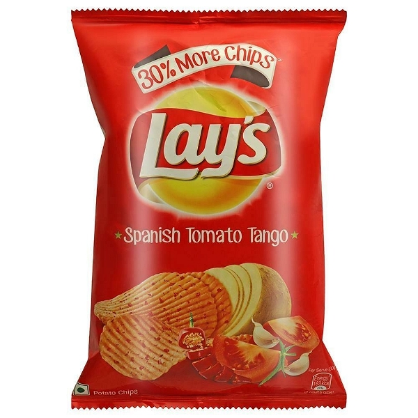 Lays Flirty Tomato Tango Potato Chips: 52 Gms