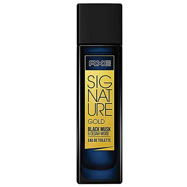 Axe Signature Gold Black Musk & Cedar Wood Perfume: 80 Ml