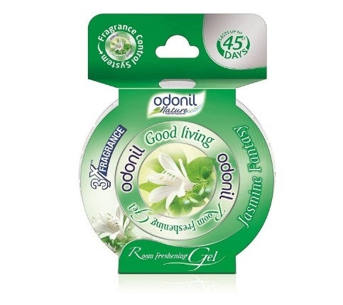 Odonil Room Freshening Gelz - Jasmine & Jasmine: 75 Gm + 50 Gm