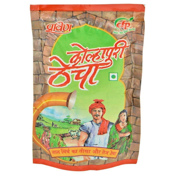Pravin Red Chilli Thecha Kolhapuri Style: 100 Gms