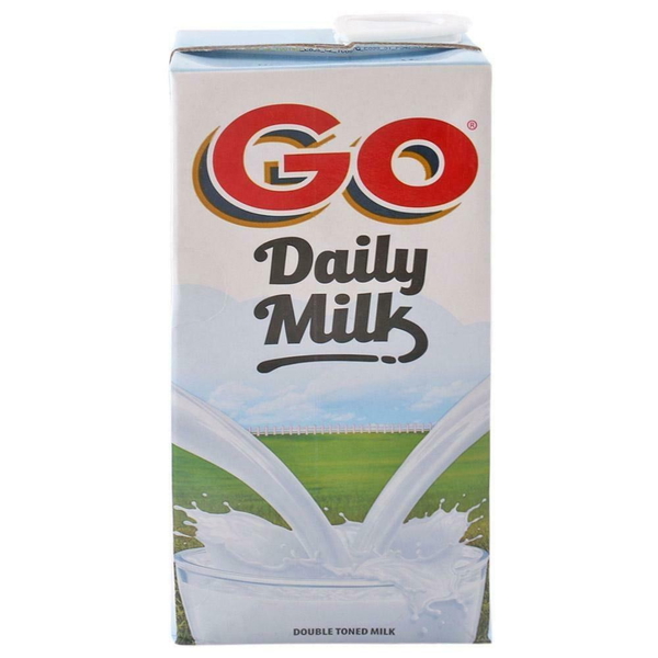 Go Milk Double Toned Milk: 1 Litre