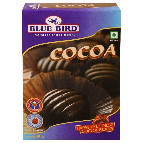 Blue Bird Cocoa Powder: 50 Gm