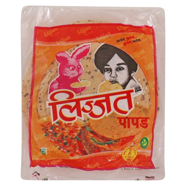 Lijjat Punjabi Masala Papad: 200 Gms