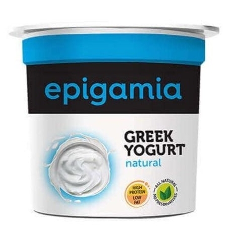 Epigamia Low Fat Greek Yogurt Natural - 85 Gms