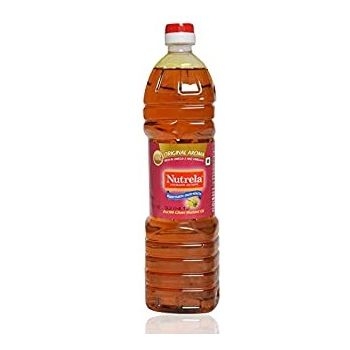 Nutrela Kachchi Ghani Mustard Oil - 200 Ml