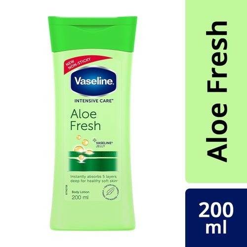 Vaseline Intensive Care Aloe Fresh Body Lotion - 200 Ml