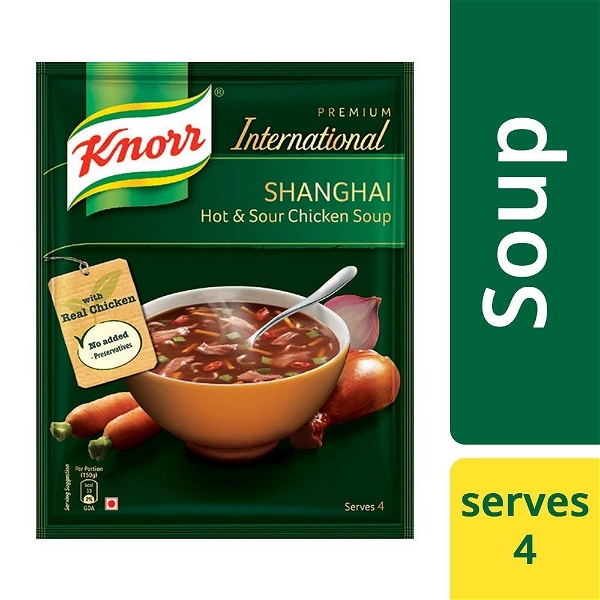 Knorr International Shanghai Hot & Sour Chicken Soup: 38 Gms