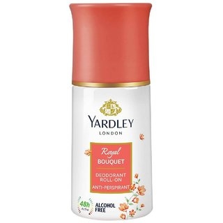 Yardley London Rose Deodorant Roll-On Anti-Perspirant / रोल ऑन डिओ  - 50 ml
