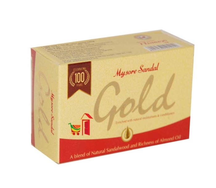 Mysore Sandal Gold Soap - 450g (3 Pcs)